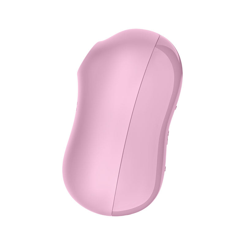 Satisfyer Cotton Candy Lilac Compact Oval Lay-On Vibrator with Pressure Waves and Vibration > Vibrators > Vibrating Pads - Tophatter Daily Deals