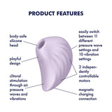 Satisfyer Pearl Diver (Violet) – Air Pulse Vibrator > Sex Toys For Ladies > Air Pulsation - Tophatter Daily Deals