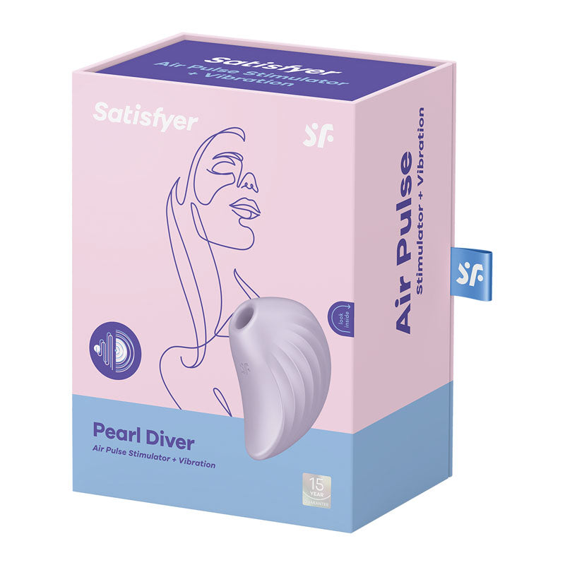Satisfyer Pearl Diver (Violet) – Air Pulse Vibrator > Sex Toys For Ladies > Air Pulsation - Tophatter Daily Deals