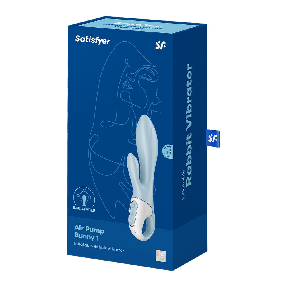 Satisfyer Air Pump Bunny 1 - Inflatable Rabbit Vibrator 8 Inch > Vibrators > Ladies > Rabbit - Tophatter Daily Deals