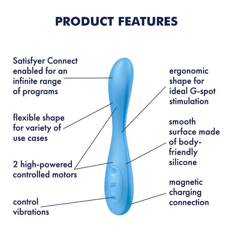 Satisfyer G-Spot Flex 4 – USB Rechargeable Remote-Controlled Vibrator > Sex Toys > Remote Control Toys - Tophatter Daily Deals