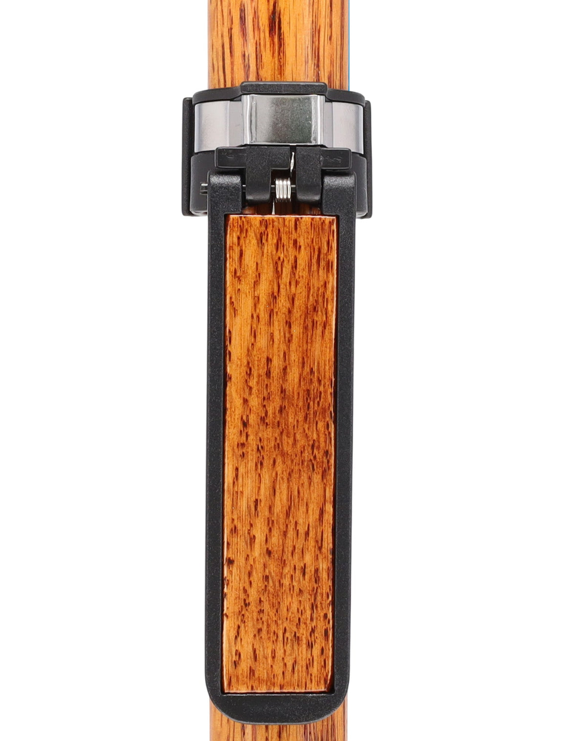 Add a Cane Table Holder: Easy Store-Away Design Oak Wood Clip Table Holder - Tophatter Daily Deals