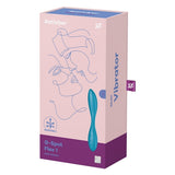 Satisfyer G-Spot Flex 1 Blue Bendable Multi Vibrator with 12 Intense Vibration Modes Waterproof IPX7 > Sex Toys For Ladies > G-Spot Vibrators - Tophatter Daily Deals