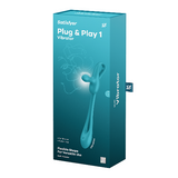 Satisfyer Plug & Play 1 – Multi-Use Vibrator Anal Plug and Cock Ring > Sex Toys > Couples Toys - Tophatter Daily Deals