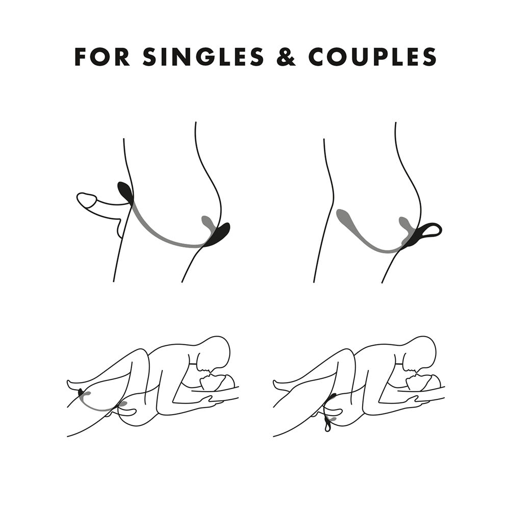 Satisfyer Plug & Play 1 – Multi-Use Vibrator Anal Plug and Cock Ring > Sex Toys > Couples Toys - Tophatter Daily Deals
