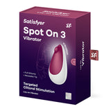 Satisfyer Spot On 3 Berry Clitoral Stimulator > Vibrators > Ladies > Clitoral Vibrators and Stimulators - Tophatter Daily Deals
