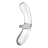 Satisfyer Double Crystal Glass Dildo for Temperature Play > Glass > Dildos - Tophatter Daily Deals