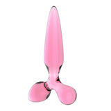 Satisfyer Triple Crystal 2 Pink – Glass Dildo > Glass > Dildos - Tophatter Daily Deals