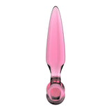 Satisfyer Triple Crystal 2 Pink – Glass Dildo > Glass > Dildos - Tophatter Daily Deals