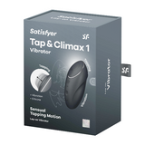 Satisfyer Tap & Climax 1 - Grey Lay-On Vibrator 8.6 Inch > Vibrators > Vibrating Pads - Tophatter Daily Deals