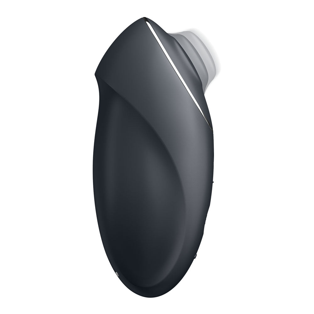 Satisfyer Tap & Climax 1 - Grey Lay-On Vibrator 8.6 Inch > Vibrators > Vibrating Pads - Tophatter Daily Deals