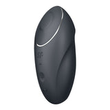 Satisfyer Tap & Climax 1 - Grey Lay-On Vibrator 8.6 Inch > Vibrators > Vibrating Pads - Tophatter Daily Deals