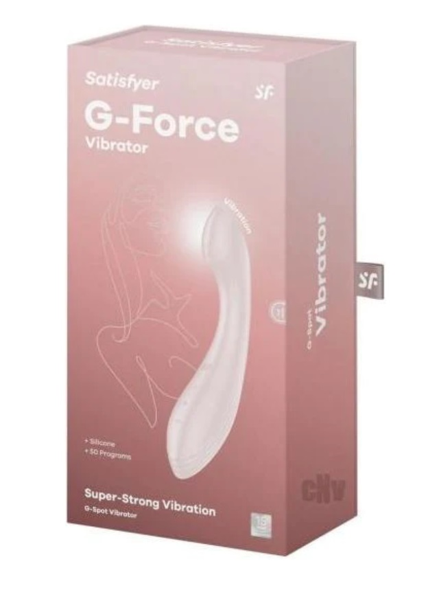 Satisfyer G-Force Beige G-Spot Vibrator 19 cm > Sex Toys For Ladies > G-Spot Vibrators - Tophatter Daily Deals