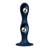Satisfyer Double Ball-R Dildo Blue 7 Inch Pleasure Toy > Anal Range > Vibrating Butt Plugs - Tophatter Daily Deals