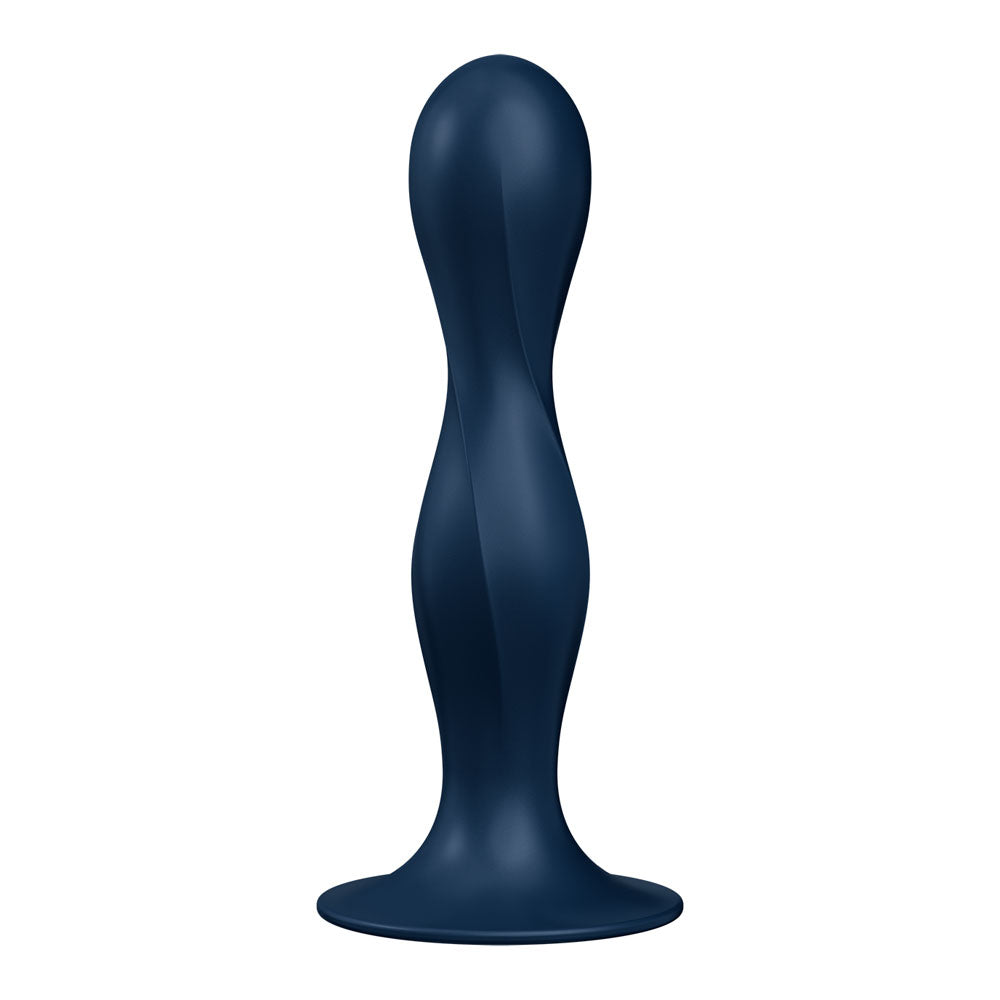 Satisfyer Double Ball-R Dildo Blue 7 Inch Pleasure Toy > Anal Range > Vibrating Butt Plugs - Tophatter Daily Deals