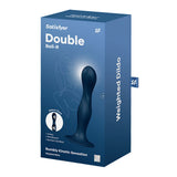 Satisfyer Double Ball-R Dildo Blue 7 Inch Pleasure Toy > Anal Range > Vibrating Butt Plugs - Tophatter Daily Deals