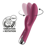 Satisfyer Spinning Rabbit 1 – USB Rechargeable 20 cm Rotating Rabbit Vibrator > Vibrators > Ladies > Rabbit - Tophatter Daily Deals
