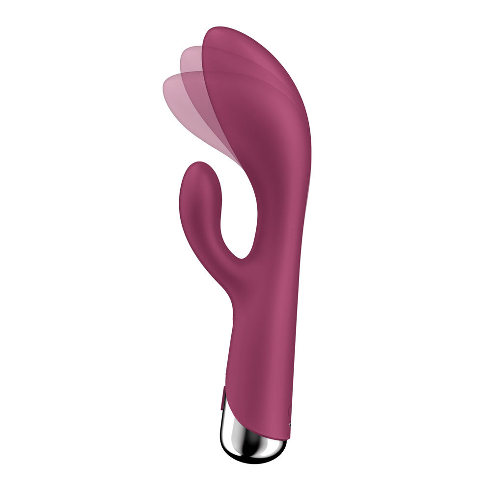 Satisfyer Spinning Rabbit 1 – USB Rechargeable 20 cm Rotating Rabbit Vibrator > Vibrators > Ladies > Rabbit - Tophatter Daily Deals