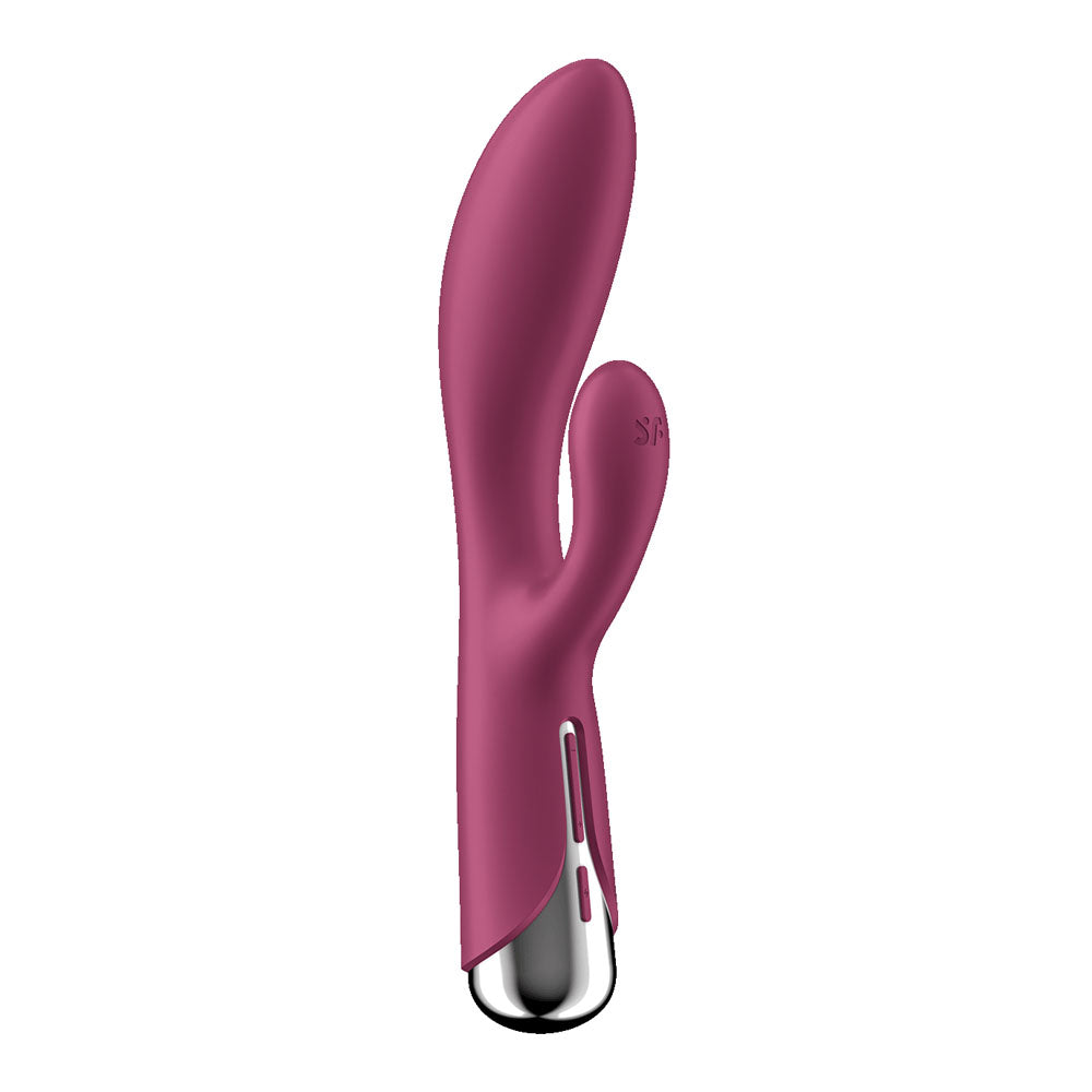 Satisfyer Spinning Rabbit 1 – USB Rechargeable 20 cm Rotating Rabbit Vibrator > Vibrators > Ladies > Rabbit - Tophatter Daily Deals