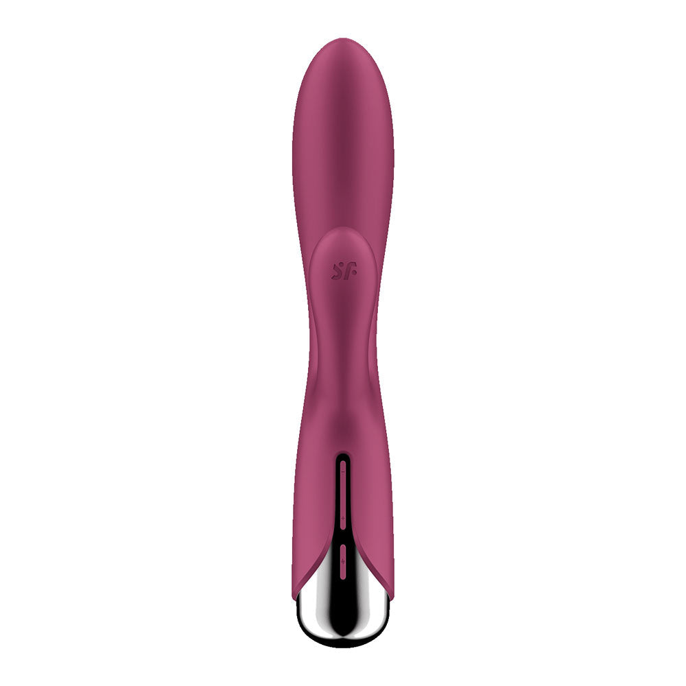 Satisfyer Spinning Rabbit 1 – USB Rechargeable 20 cm Rotating Rabbit Vibrator > Vibrators > Ladies > Rabbit - Tophatter Daily Deals
