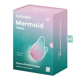 Satisfyer Mermaid Vibes Air Pulse Stimulator Mint/Pink > Sex Toys For Ladies > Air Pulsation - Tophatter Daily Deals