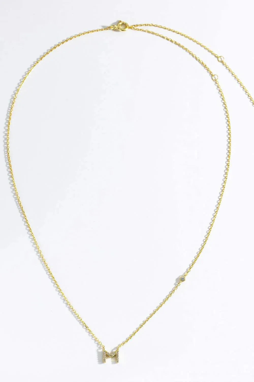 L To P Zircon 925 Sterling Silver Necklace Necklaces - Tophatter Daily Deals