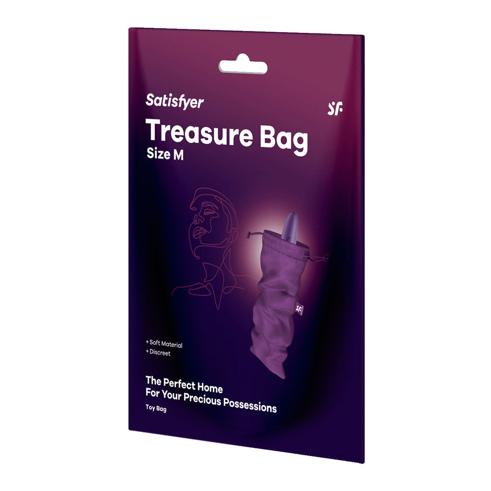 Satisfyer Treasure Bag Medium – Toy Storage Bag > Essentials > Toy Storage - Tophatter Daily Deals