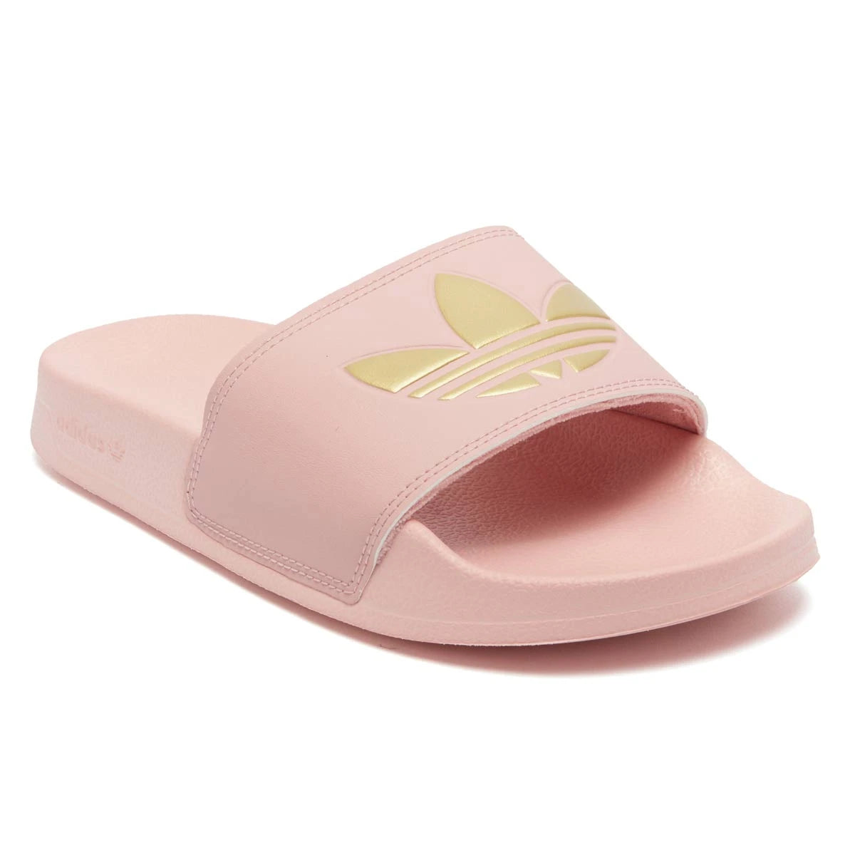 adidas Women's Adilette Lite Slides Wonder Mauve Wonder Mauve Matte Gold Footwear - Tophatter Daily Deals