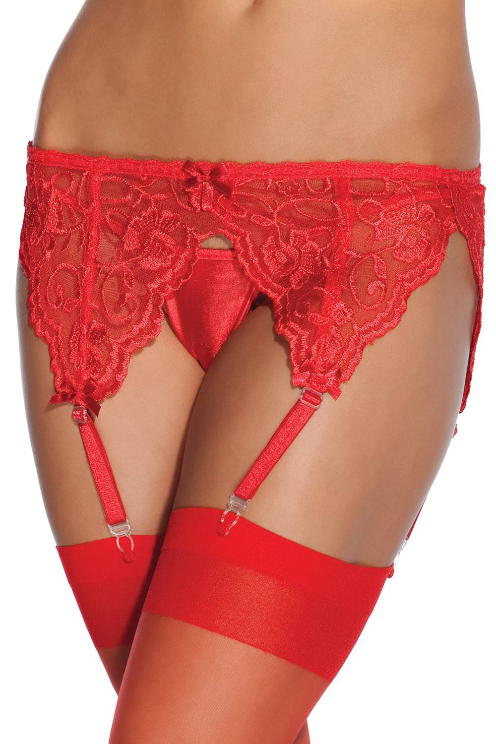Coquette - 407 - Garter Belt Lingerie - Tophatter Daily Deals