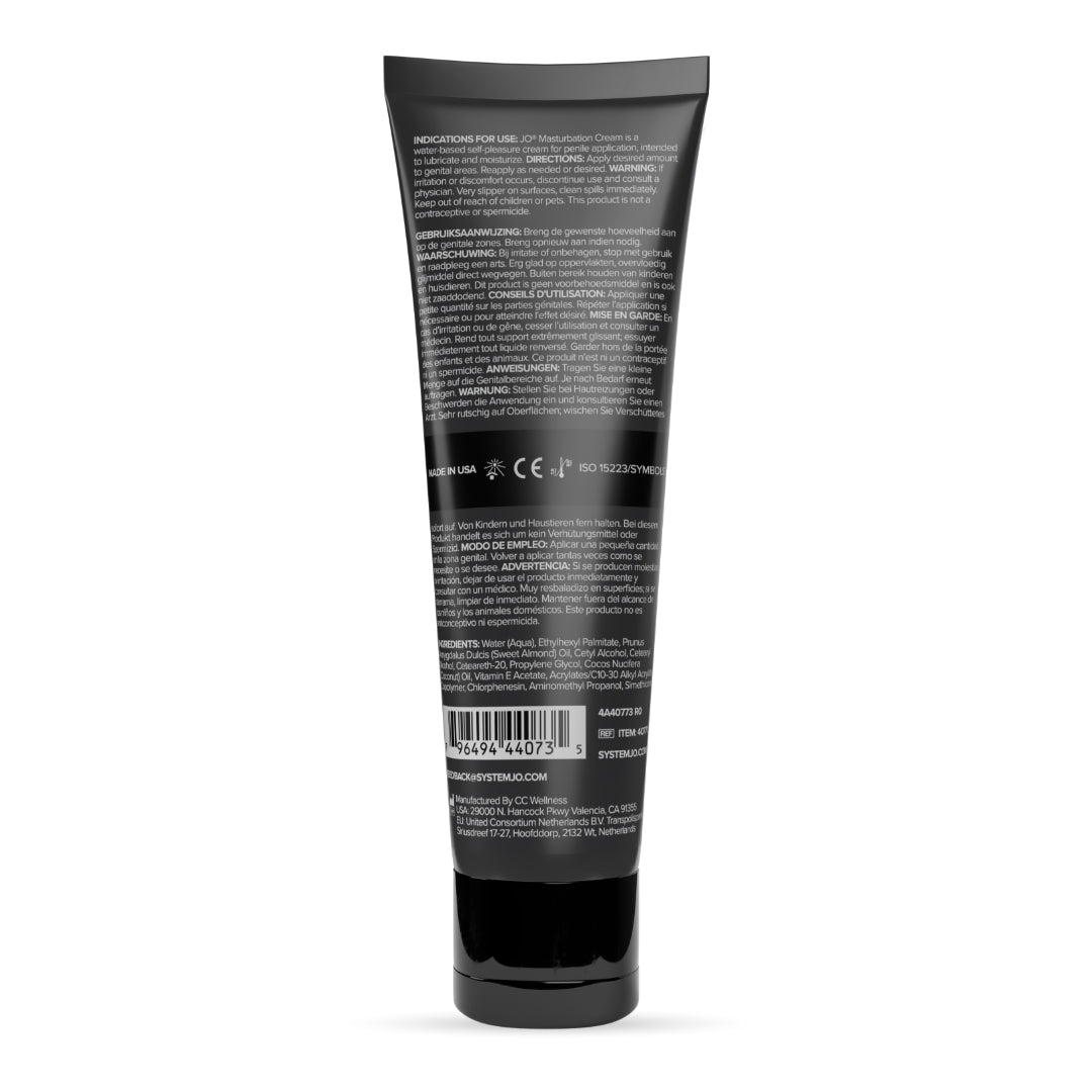 JO Masturbation Cream – Nourishing Lubricant for Men 120 ml Tube > Lube > Masturbation Cream - Tophatter Daily Deals