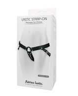 Adrien Lastic Black Denim Strap-on Harness with Silicone Ring Adjustable Waistband > Dildos > Strap On Harnesses - Tophatter Daily Deals