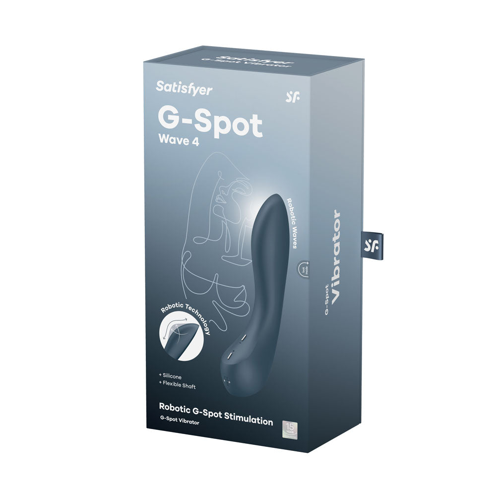 Satisfyer G-Spot Wave 4 Waterproof Sex Toy 8.5 Inches > Sex Toys For Ladies > G-Spot Vibrators - Tophatter Daily Deals