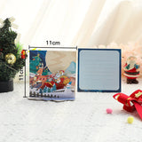 3d Christmas Greeting Card Stereo Christmas Tree Card Creative Old Man And Deer 0 - Tophatter Daily Deals