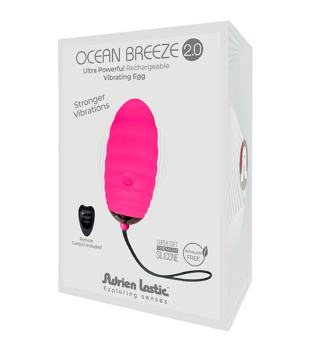 Adrien Lastic Ocean Breeze 2.0 Pink Bullet with Remote > Vibrators > Mini Vibrators - Tophatter Daily Deals