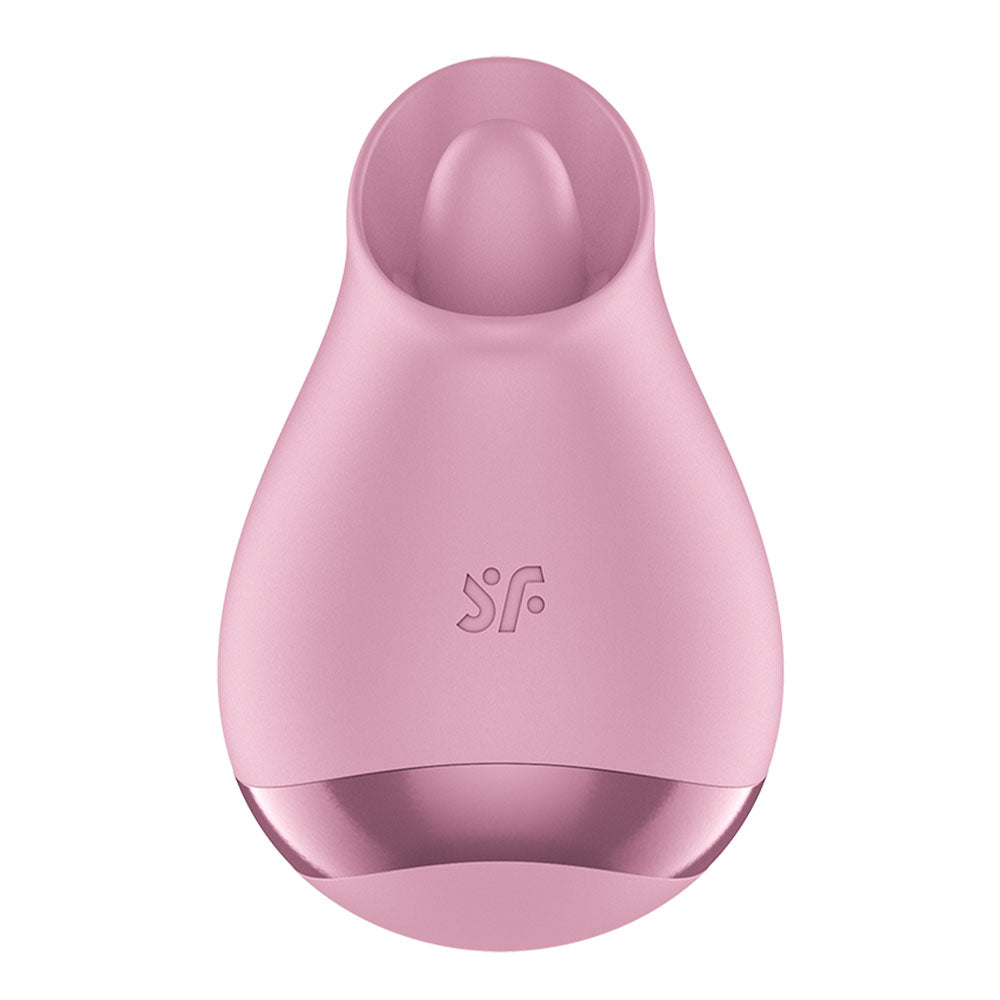 Satisfyer Tongue Player – USB Rechargeable Flicking Silicone Oral Stimulator > Sex Toys For Ladies > Clitoral Vibrators and Stimulators - Tophatter Daily Deals