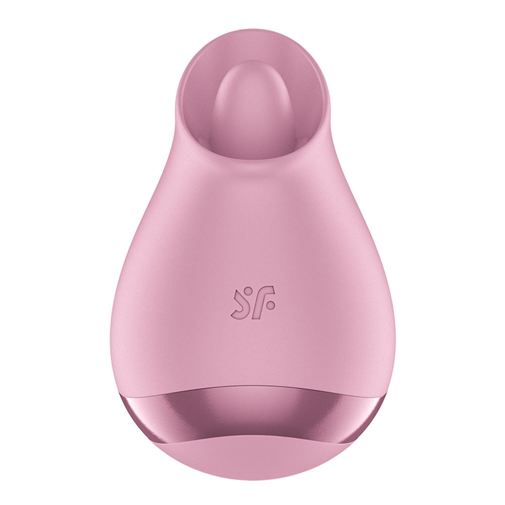 Satisfyer Tongue Player – USB Rechargeable Flicking Silicone Oral Stimulator > Sex Toys For Ladies > Clitoral Vibrators and Stimulators - Tophatter Daily Deals