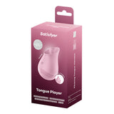 Satisfyer Tongue Player – USB Rechargeable Flicking Silicone Oral Stimulator > Sex Toys For Ladies > Clitoral Vibrators and Stimulators - Tophatter Daily Deals