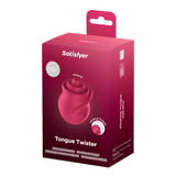 Satisfyer Tongue Twister (Red) – Tongue Vibrator > Vibrators > Ladies > Clitoral Vibrators and Stimulators - Tophatter Daily Deals