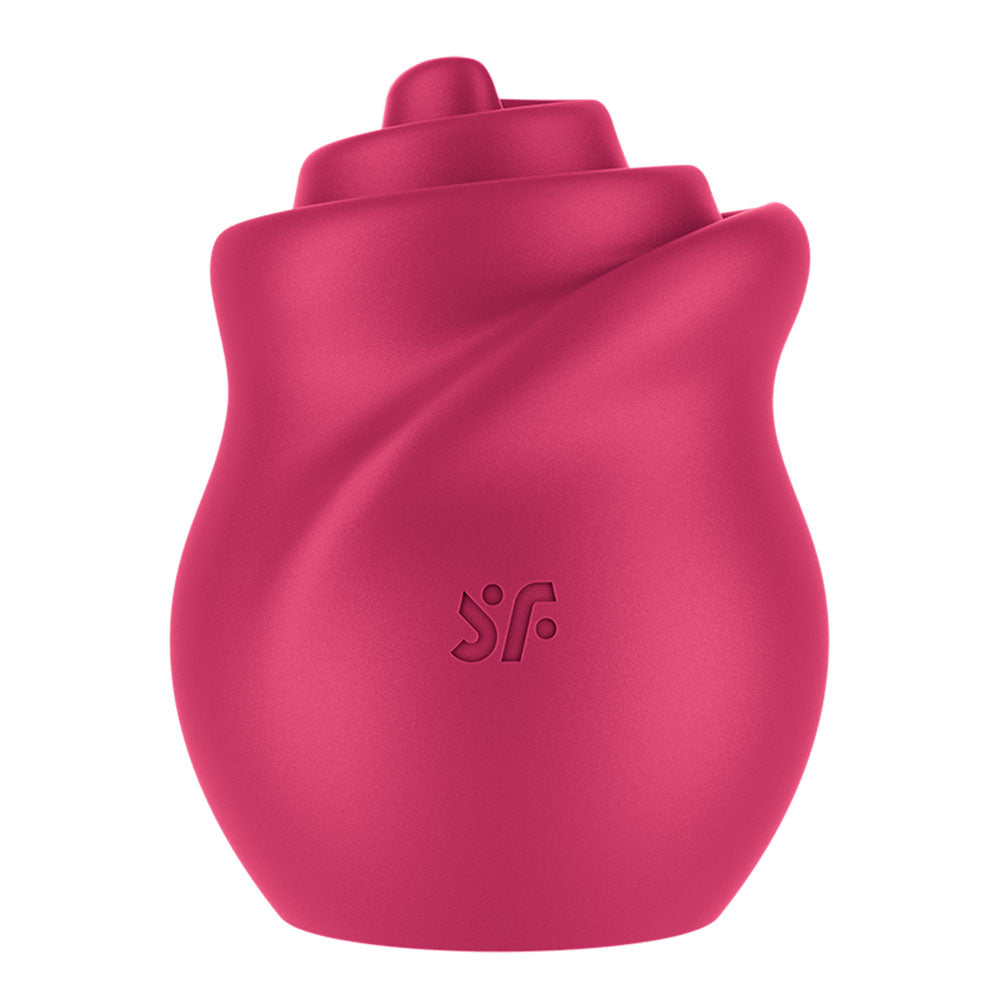 Satisfyer Tongue Twister (Red) – Tongue Vibrator > Vibrators > Ladies > Clitoral Vibrators and Stimulators - Tophatter Daily Deals
