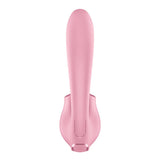 Satisfyer Tongue Genius – USB Rechargeable Flexible Silicone Clitoral and Insertable Vibrator > Sex Toys For Ladies > Clitoral Vibrators and Stimulators - Tophatter Daily Deals