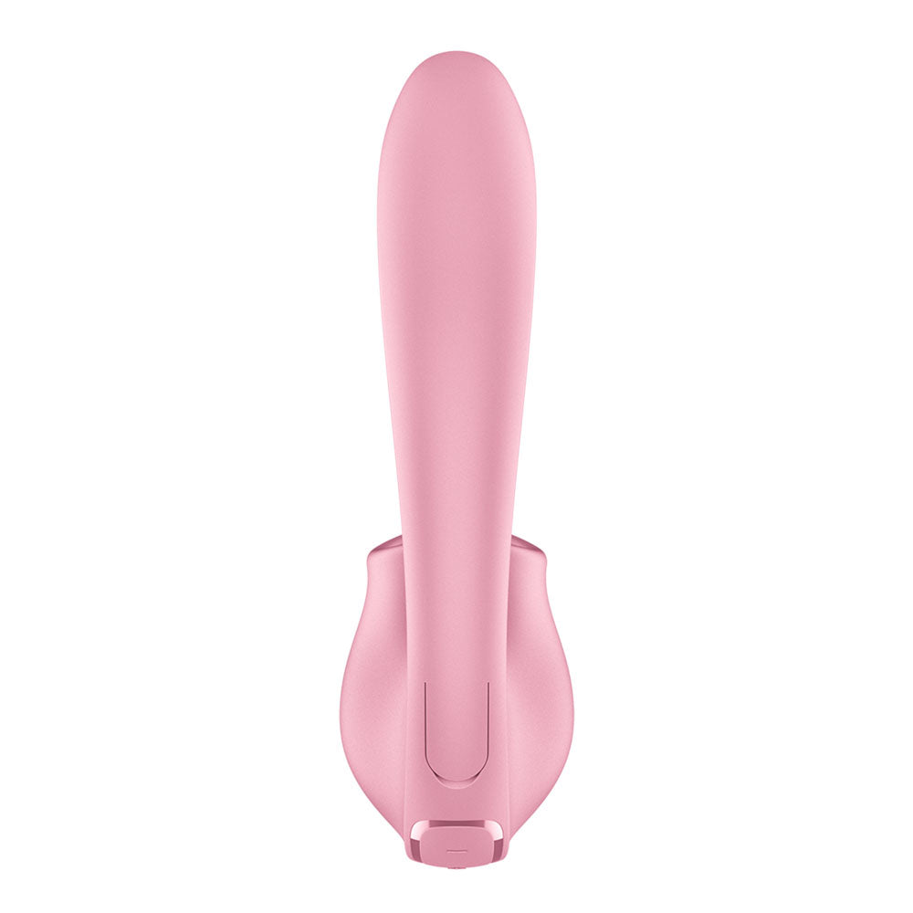 Satisfyer Tongue Genius – USB Rechargeable Flexible Silicone Clitoral and Insertable Vibrator > Sex Toys For Ladies > Clitoral Vibrators and Stimulators - Tophatter Daily Deals