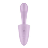 Satisfyer Tongue Expert (Violet) – USB Rechargeable 18 cm Silicone Vibrator > Sex Toys For Ladies > Clitoral Vibrators and Stimulators - Tophatter Daily Deals