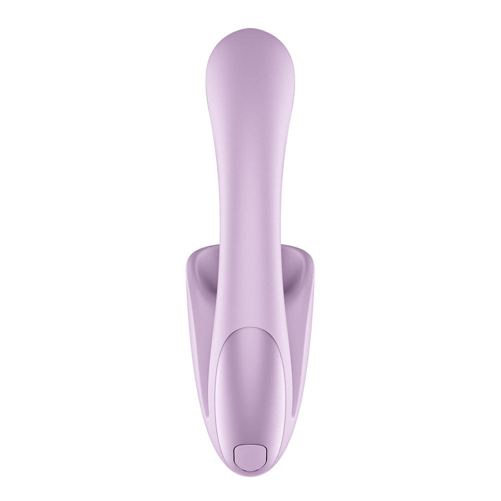 Satisfyer Tongue Expert (Violet) – USB Rechargeable 18 cm Silicone Vibrator > Sex Toys For Ladies > Clitoral Vibrators and Stimulators - Tophatter Daily Deals