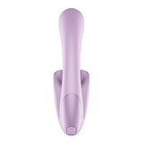 Satisfyer Tongue Expert (Violet) – USB Rechargeable 18 cm Silicone Vibrator > Sex Toys For Ladies > Clitoral Vibrators and Stimulators - Tophatter Daily Deals