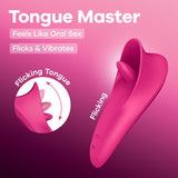 Satisfyer Tongue Master – USB Rechargeable 14.4 cm Clitoral Stimulator > Sex Toys For Ladies > Clitoral Vibrators and Stimulators - Tophatter Daily Deals