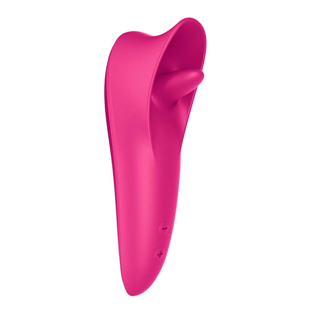 Satisfyer Tongue Master – USB Rechargeable 14.4 cm Clitoral Stimulator > Sex Toys For Ladies > Clitoral Vibrators and Stimulators - Tophatter Daily Deals