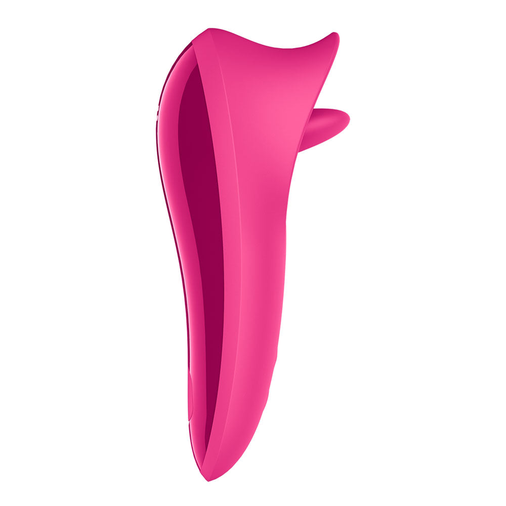 Satisfyer Tongue Master – USB Rechargeable 14.4 cm Clitoral Stimulator > Sex Toys For Ladies > Clitoral Vibrators and Stimulators - Tophatter Daily Deals