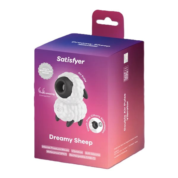 Satisfyer Dreamy Sheep Black Air Pulse Toy > Sex Toys For Ladies > Air Pulsation - Tophatter Daily Deals