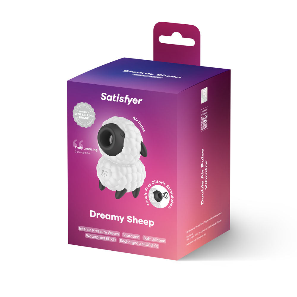 Satisfyer Dreamy Sheep Black Air Pulse Toy > Sex Toys For Ladies > Air Pulsation - Tophatter Daily Deals