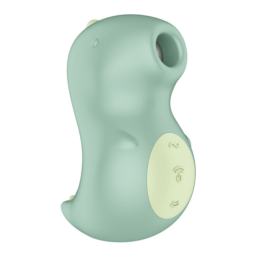 Satisfyer Din-Oooh (Green) – Pressure Wave Vibrator > Sex Toys For Ladies > Air Pulsation - Tophatter Daily Deals